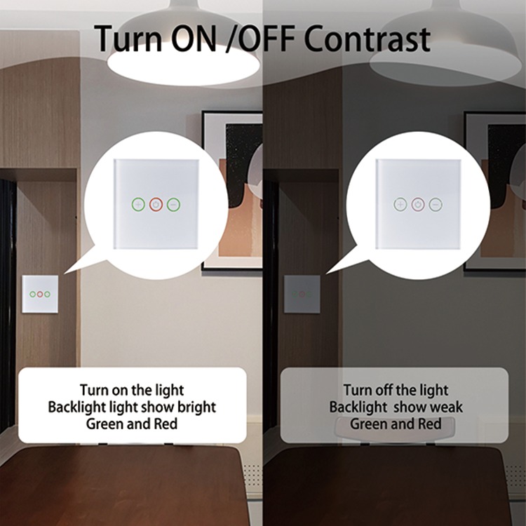 Bluetooth Whiite Smart Touch Dimmer Bluetooth Whiite Smart Touch Dimmer