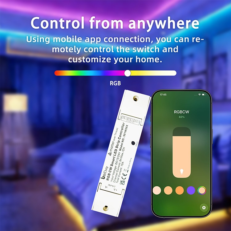 Matter RGB Strip Controller Matter RGB Strip Controller
